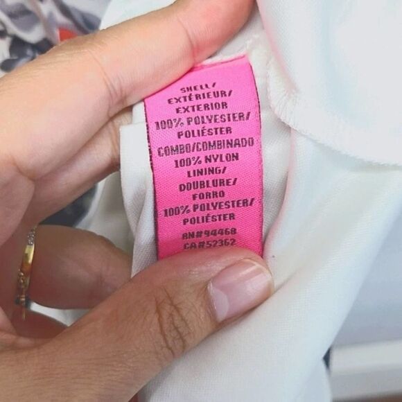 Betsey Johnson Dress Size 6 Multicolor Lace Trim Sleeveless - Picture 5 of 7